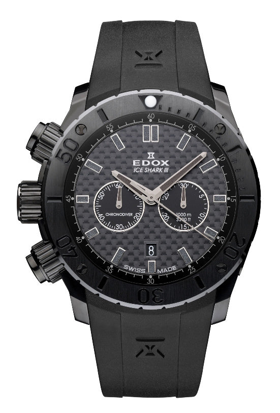 Limited Edition Iceshark III - 10304 37N2 GIN - Edox - Materiaal