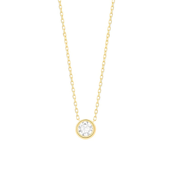Met diamant - 0,20ct. - Hutjens Diamond - 18k Geelgoud