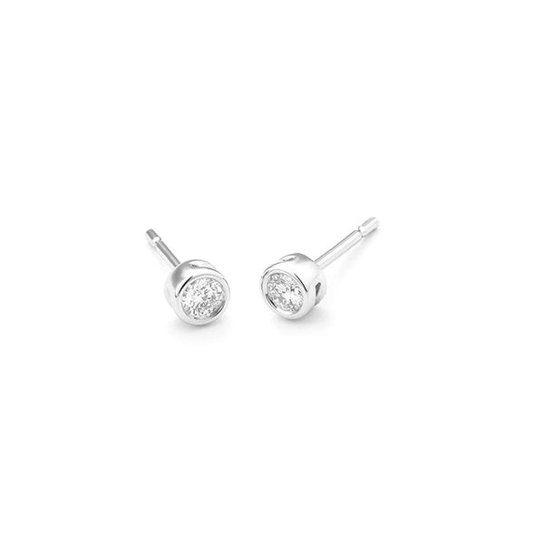 Rond- 0.30ct. - Hutjens Diamond - 18k Witgoud