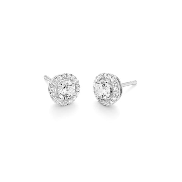 1.06ct. - Hutjens Diamond - 18k Witgoud