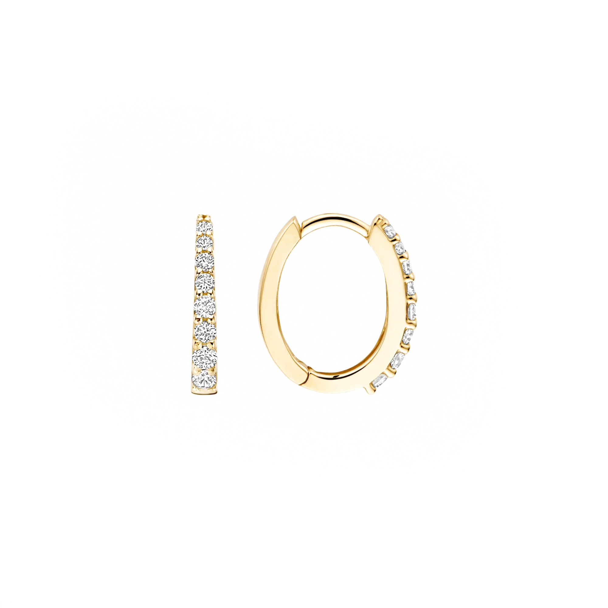 Oorstekers - Blush - 14k Geelgoud