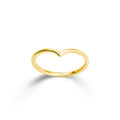 Geelgouden ring - Hutjens