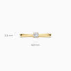 Ring - Blush Lab Grown - 14k Geelgoud