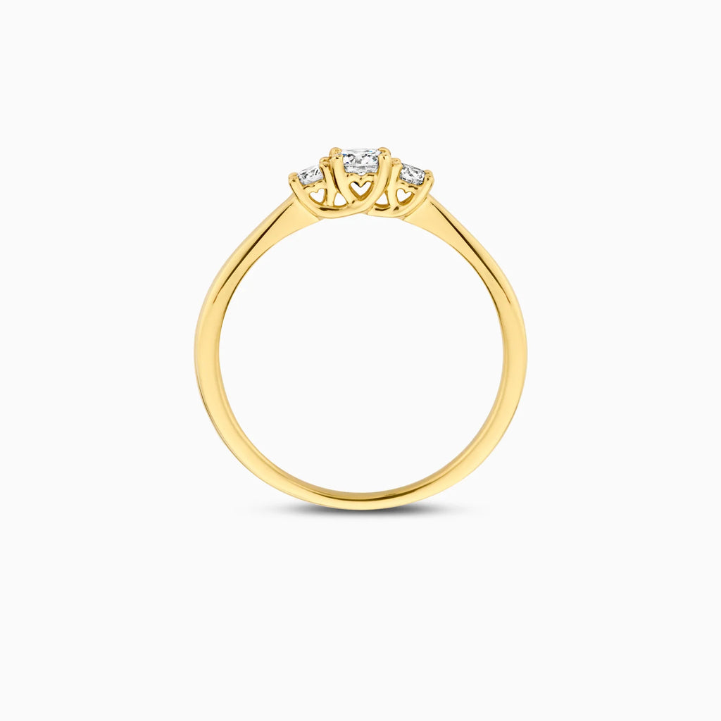 Ring - Blush Lab Grown - 14k Geelgoud