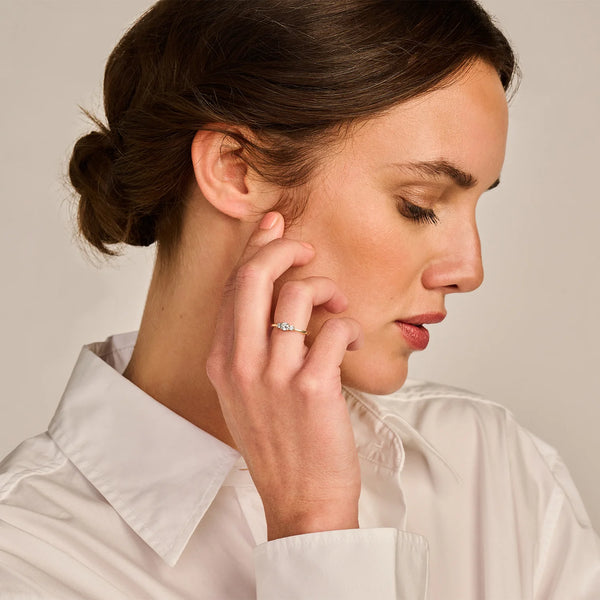 Ring - Blush Lab Grown - 14k Geelgoud