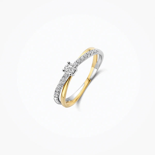 Ring - Blush Lab Grown - 14k Geelgoud