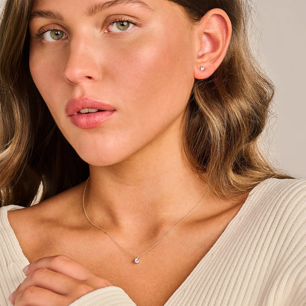 Ketting - Blush Lab Grown - 14k Geelgoud