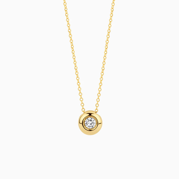 Ketting - Blush Lab Grown - 14k Geelgoud