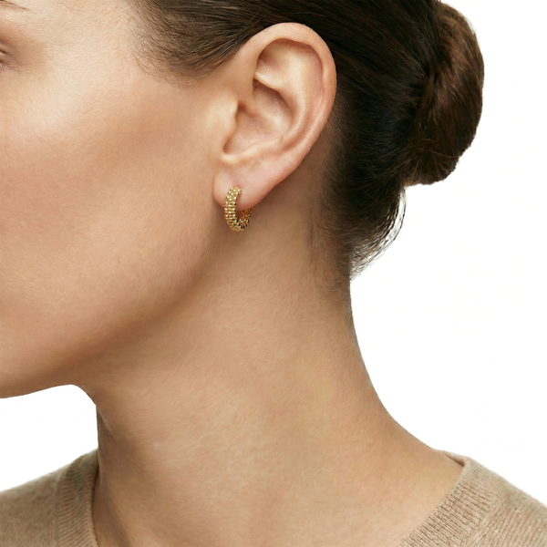 Ariane Hoops - Jackie - 14k Geelgoud