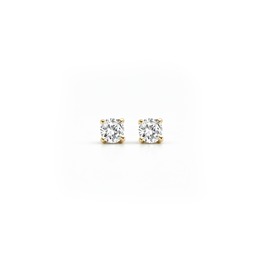 Oorstekers - Blush - 14k Geelgoud