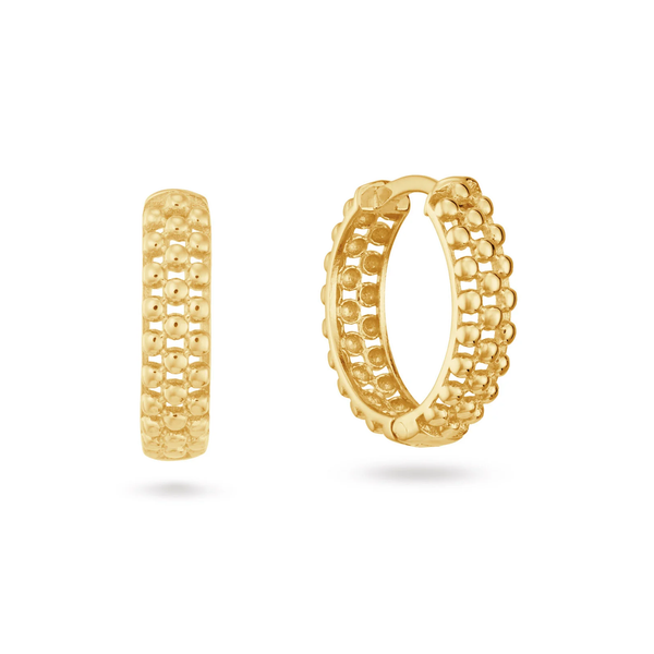 Ariane Hoops - Jackie - 14k Geelgoud