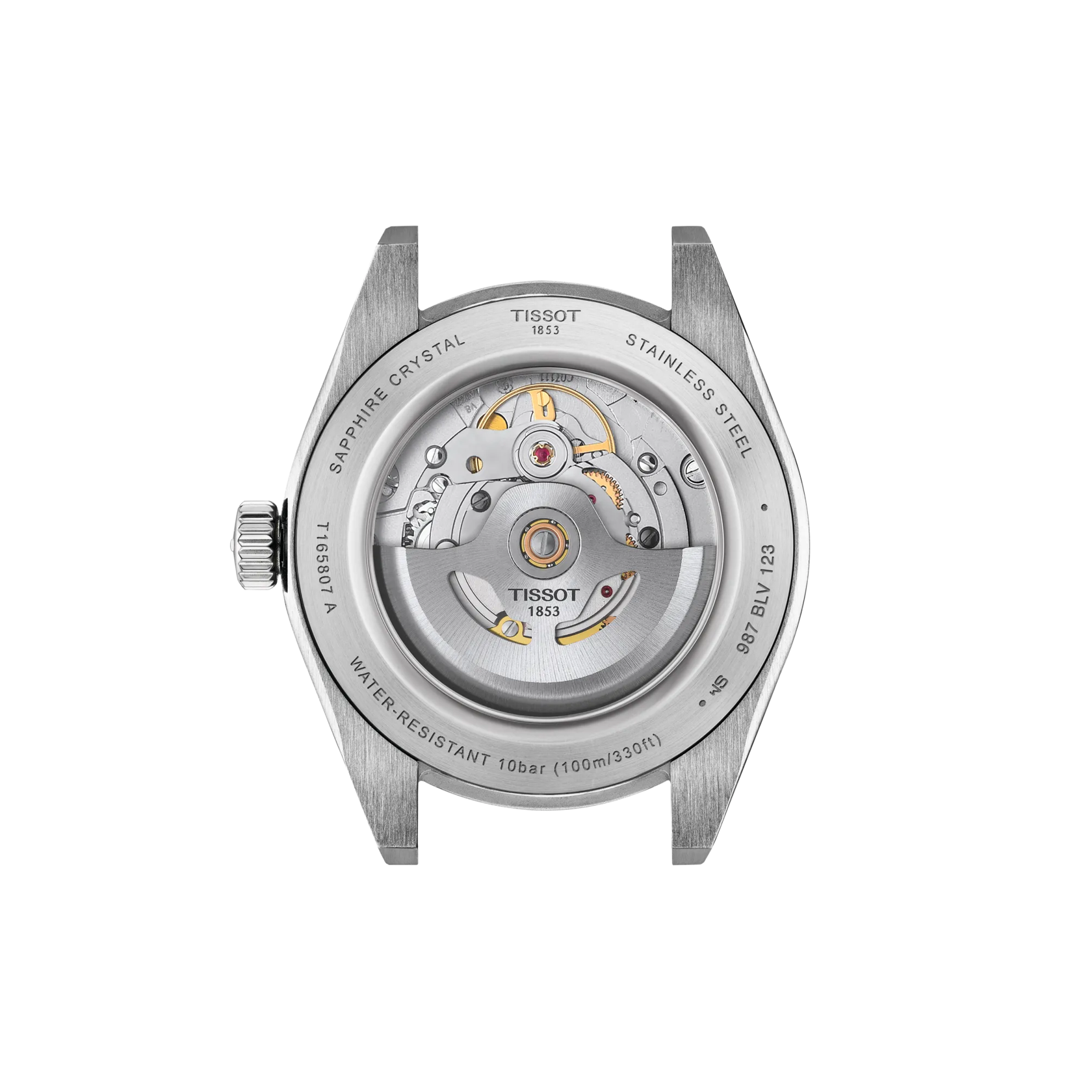 Tissot - Horloge Heren - Gentleman 38mm - T1658071109100