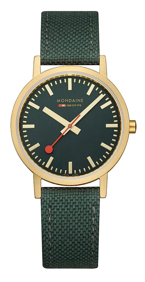 Classic Green - M660.30314.60SBS - Mondaine - Materiaal