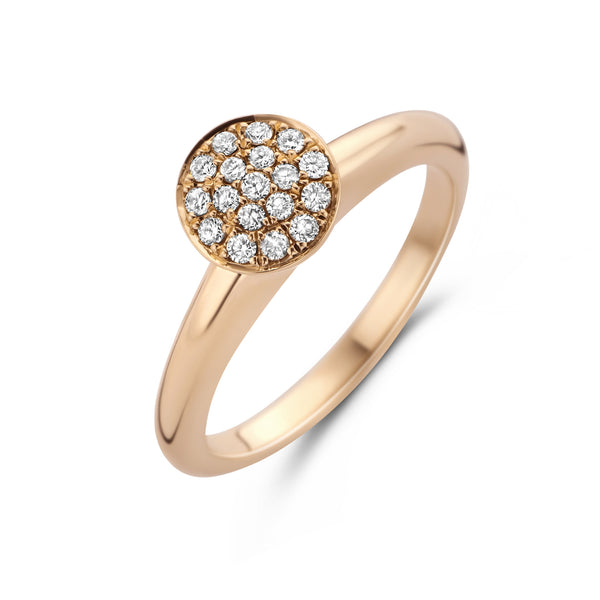 Capri met Diamant - Antonellis - 18k Roségoud