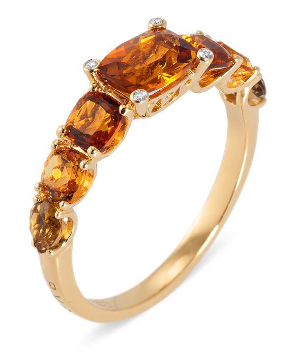 Met Citrien - Iris - Ponte Vecchio - 18k Geelgoud