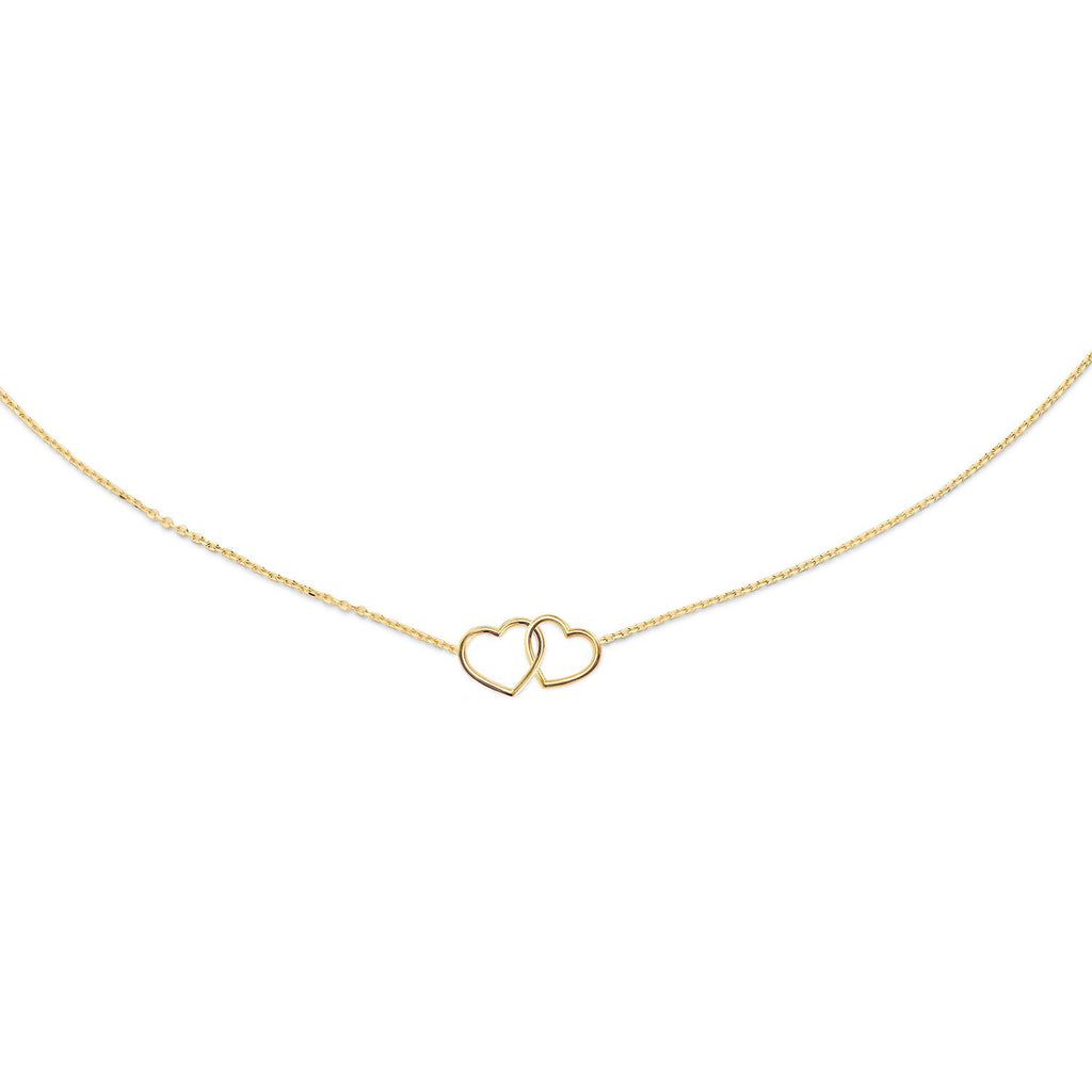 Double Heart ketting