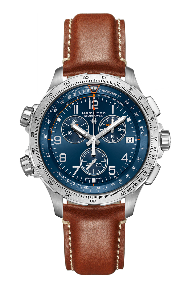 Khaki Aviation - Hamilton - Roestvrij Staal - HAM016