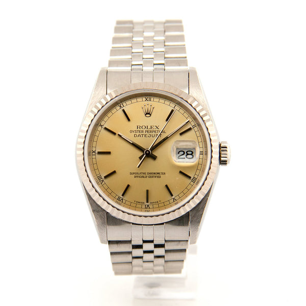 SOLD Rolex Datejust -  Horloge - 16234 - Tropical Dial