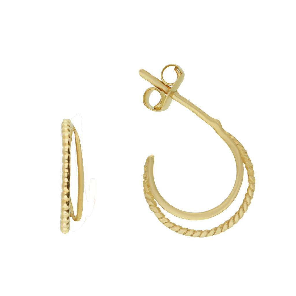 Twister Twin Hoops
