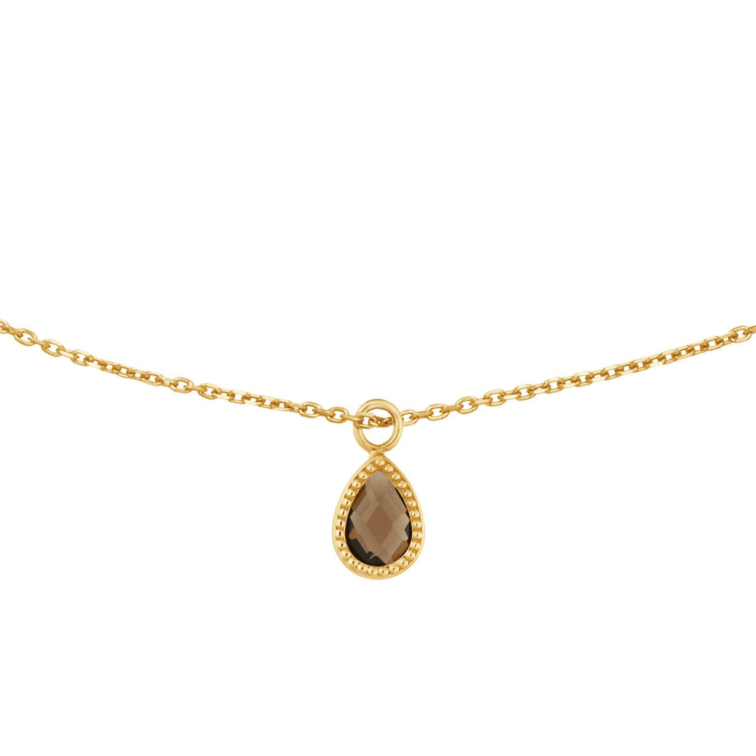 Amstel Smoky Quartz ketting