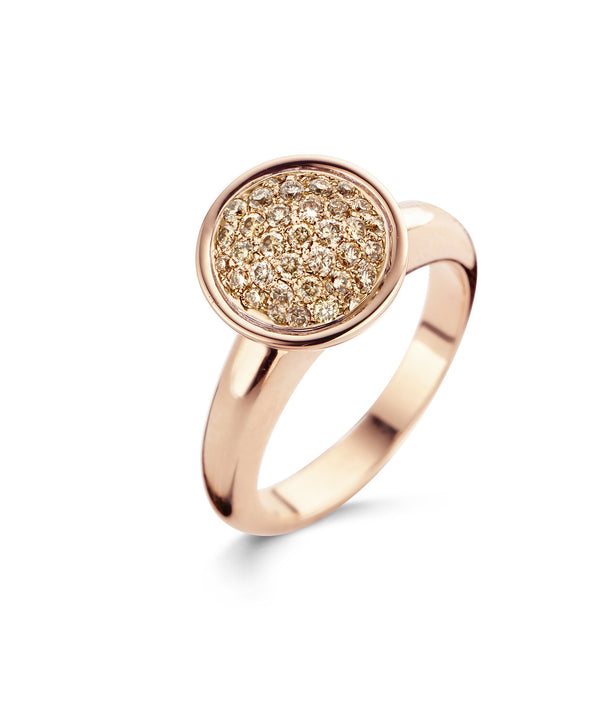 Capri met Diamant - Antonellis - 18k Roségoud