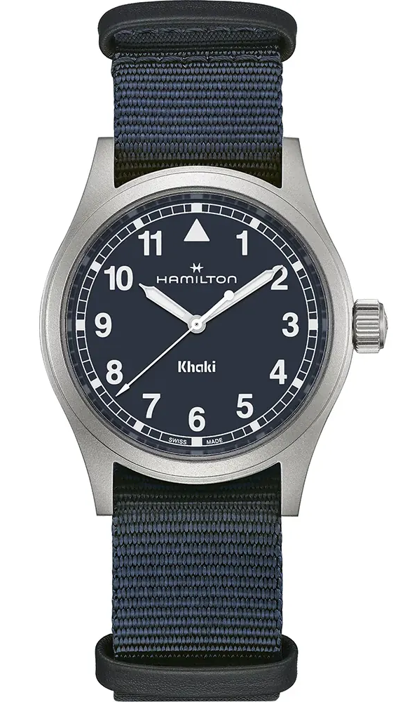 Khaki Field - Hamilton - Roestvrij Staal - HAM036