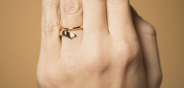 Dames - Smedy - Swirl - Hutjens Smedy - 14k Geelgoud
